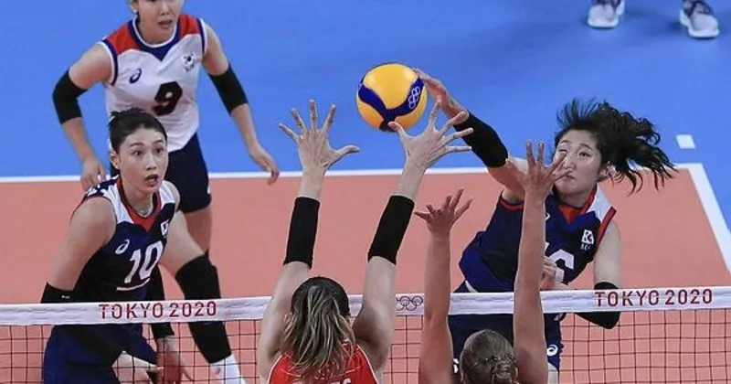 Turkiye Guney Kore Maci Kac Kac Bitti Tokyo Olimpiyatlari Nda Oynanan Turkiye Guney Kore Voleybol Maci