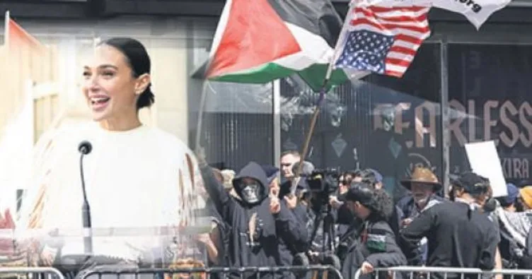 İsrailli oyuncuya Filistin protestosu