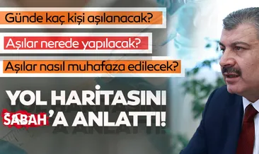 Günde 1.1 milyon kişi aşılanacak