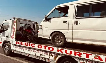 Nusaybin’de ticari araç motosiklette çarptı: 1 ağır yaralı