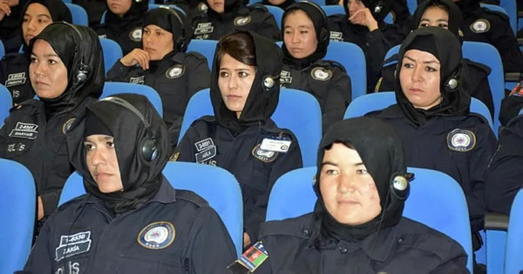 Afgan kadın polis adaylarına Sivas’ta eğitim