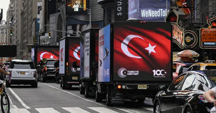 ‘Türkiye Yüzyılı’ New York sokaklarında!