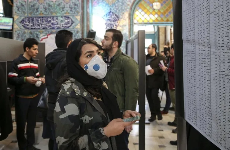 İran seçimlerine ’Koronavirüs’ damga vurdu!