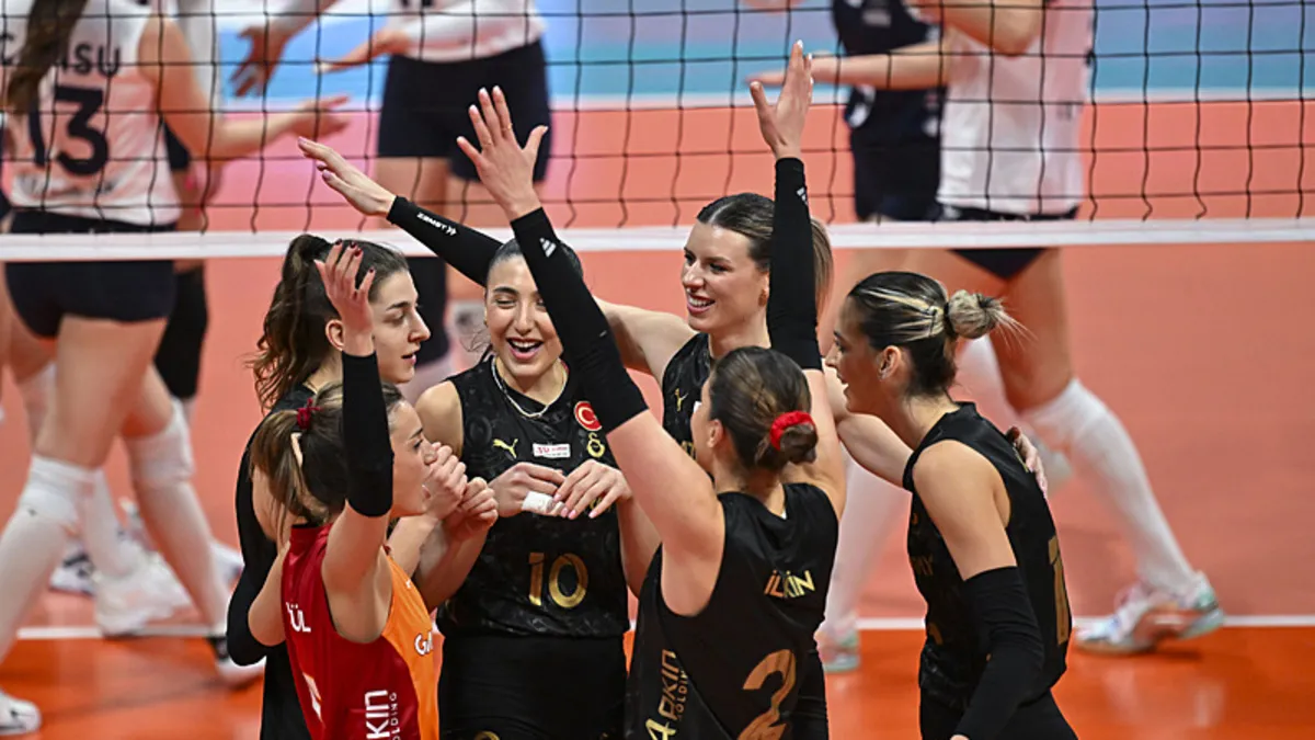 Galatasaray Daikin, İlbank’a set vermedi