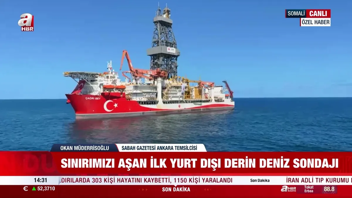 İlk aramayı petrol için yapacak! Çağrı Bey Somali’de sondaja başlıyor | Video videosunu izle İlk aramayı petrol için yapacak! Çağrı Bey Somali’de sondaja başlıyor | Video videosunu izle