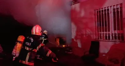 Şanlıurfa’da korkutan iş yeri yangını