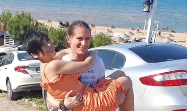 Yorulan Aydilge’yi eşi kucağında taşıdı!