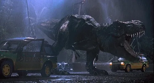 Jurassic Park filminden kareler