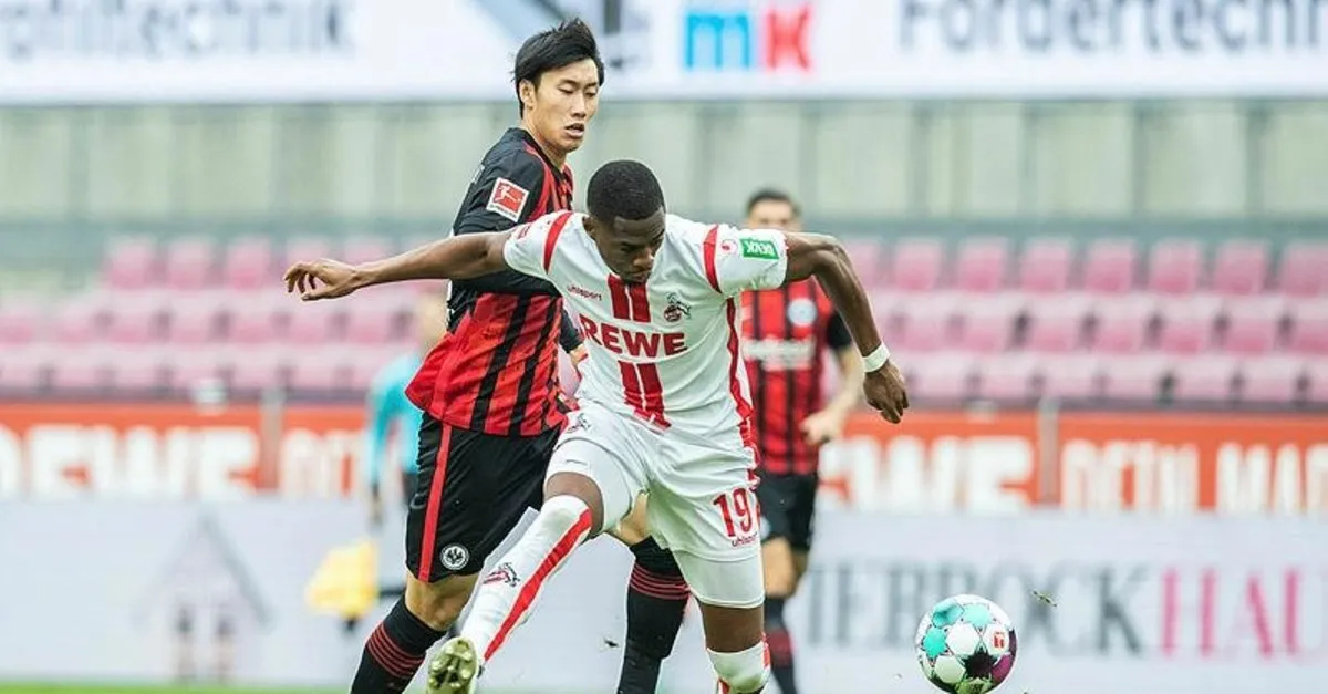 Köln ile Frankfurt puanları paylaştı! Köln 1-1 Eintracht Frankfurt