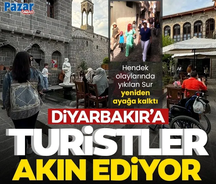 Diyarbakır’a turistler akın ediyor