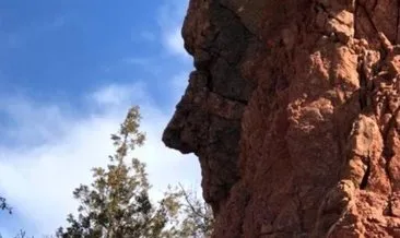 Ağlayan kadını andıran kaya dikkat çekiyor #ardahan