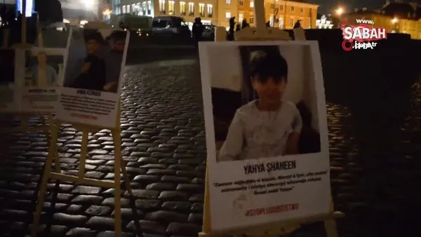 Filistinlilerden Polonya’da “Acımızı Haykırıyoruz” etkinliği | Video