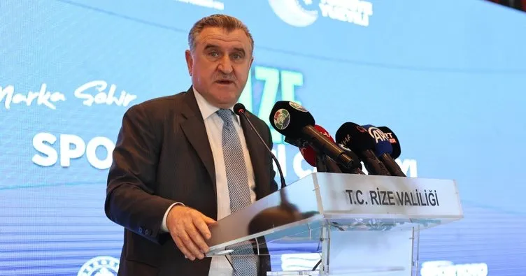 Gençlik ve Spor Bakanı Osman Aşkın Bak, Rize Spor Turizmi Çalıştayı’na katıldı! Türkiye bir spor ülkesi olduğunu tüm dünyaya göstermiştir