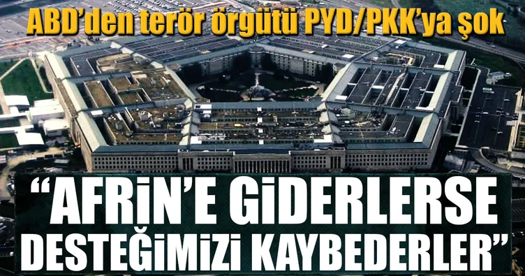 Pentagon’dan PYD açıklaması