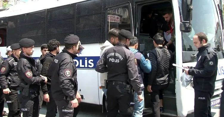 İstanbul’da kaçak göçmen denetimi! 449 kişi yakalandı
