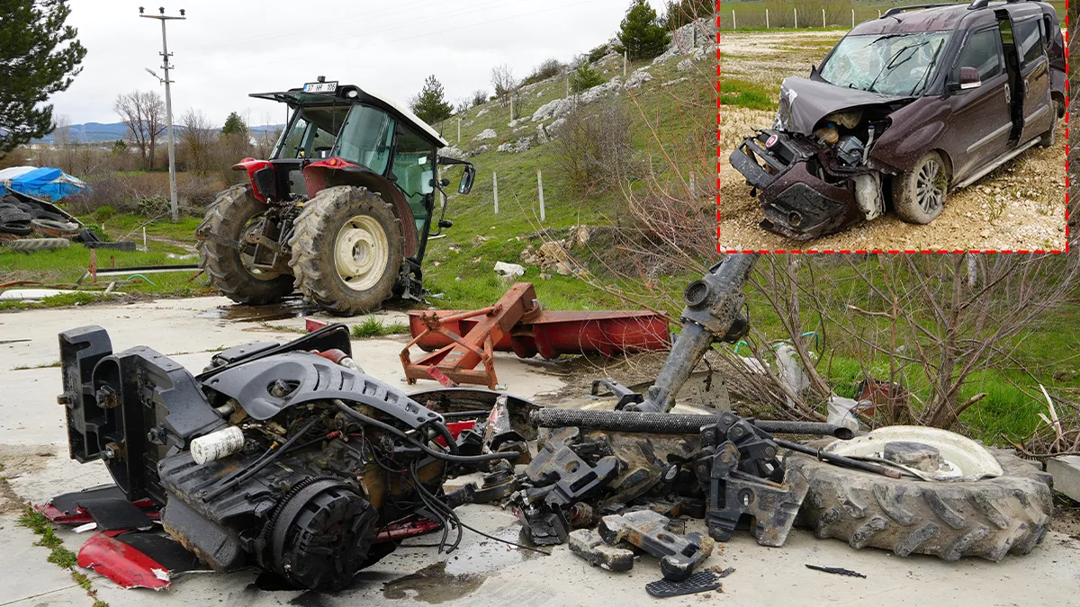 Kastamonu’da dehşete düşüren kaza! Çarpışan traktör ve otomobil ikiye bölündü: Yaralılar var! Kastamonu’da dehşete düşüren kaza! Çarpışan traktör ve otomobil ikiye bölündü: Yaralılar var!