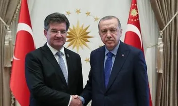 Cumhurbaşkanı Erdoğan, BM Genel Kurul Başkanı Miroslav Lajcak’ı kabul etti
