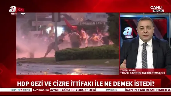 HDP'den skandal Gezi - Cizre ittifakı çağrısı! | Video