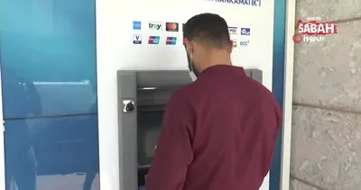 Gaziantep’te ATM’de bulduğu 5 bin lirayı bankaya teslim eden işsiz gençten açıklama | Video