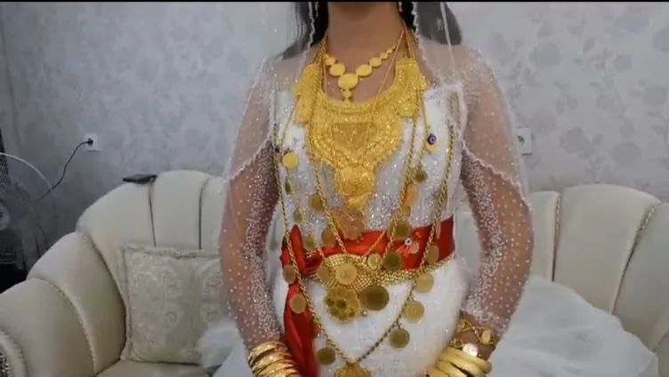Aşiret düğününde servet saçtılar! Geline 4 kilo altın damada 10 milyon TL!