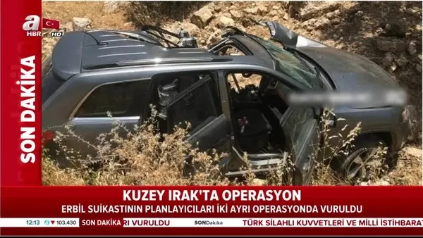 TSK ve MİT Erbil suikastının planlayıcılarını vurdu
