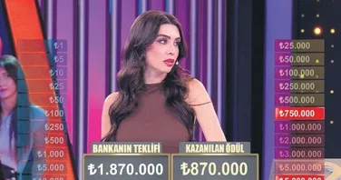 870 bin lira kazandı