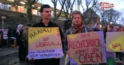 Hanau katliamının anma törenlerinde Berlin’de olaylar çıktı | Video