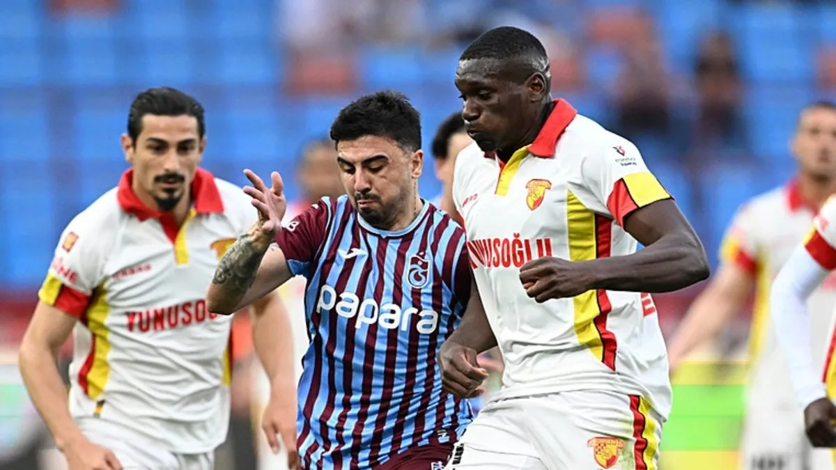 Trabzonspor ile Göztepe 36. randevuda