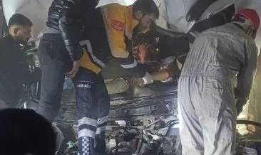 Baba oğulun tırları çarpıştı, genç sürücü hayatını kaybetti #afyonkarahisar