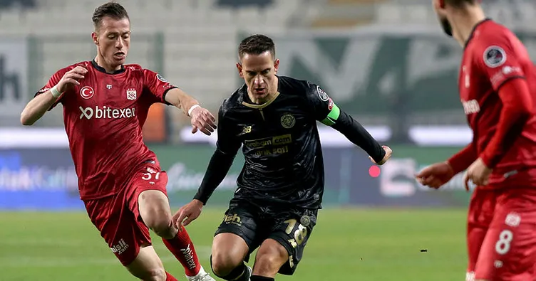 Konyaspor ile Sivasspor yenişemedi