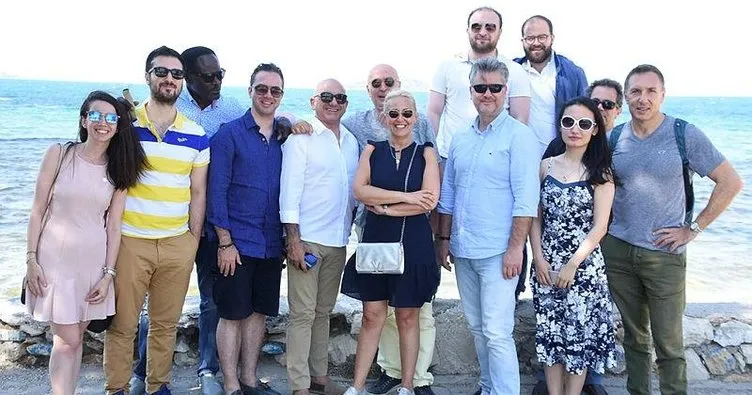 Yabancı gazeteciler İzmir’e hayran kaldı
