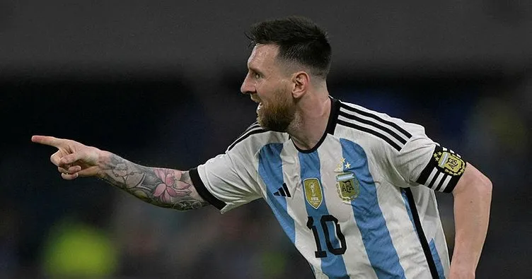 Lionel Messi yıldızlaştı, Arjantin farklı kazandı!