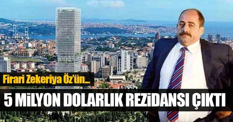 Zekeriya Öz'ün 5 milyon dolarlık rezidansı!