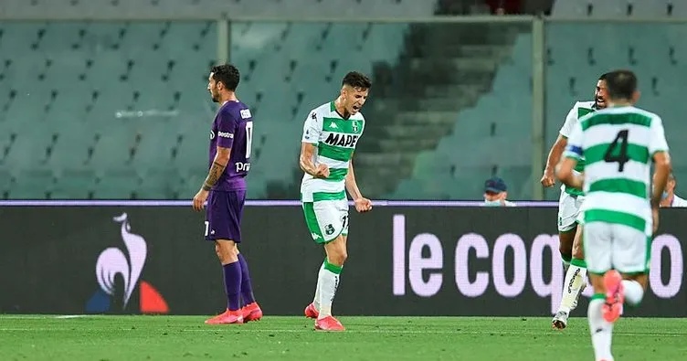 Mert Müldür ilk golünü attı Sassulo galip geldi! Fiorentina 1-3 Sassuolo MAÇ SONUCU