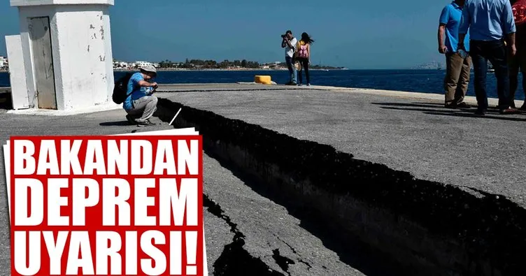 Son dakika: Bakan Özhaseki’den deprem uyarısı!