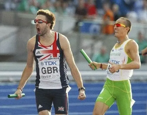 Atletizm şampiyonasından ilginç kareler