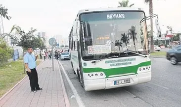 Adana’da özel halk otobüsü şoförüne darp iddiası