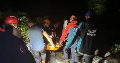 Alanya’da araç uçuruma yuvarlandı: 1 ölü #antalya