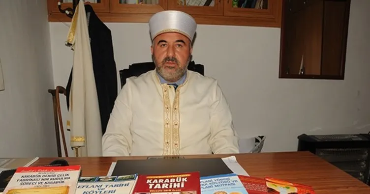 Cami imamı yöresinin kültürünü ve tarihini tanıtmak için 8 kitap yazdı