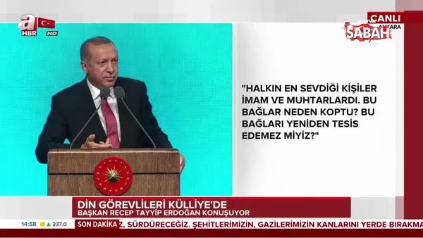 Başkan Erdoğan: 