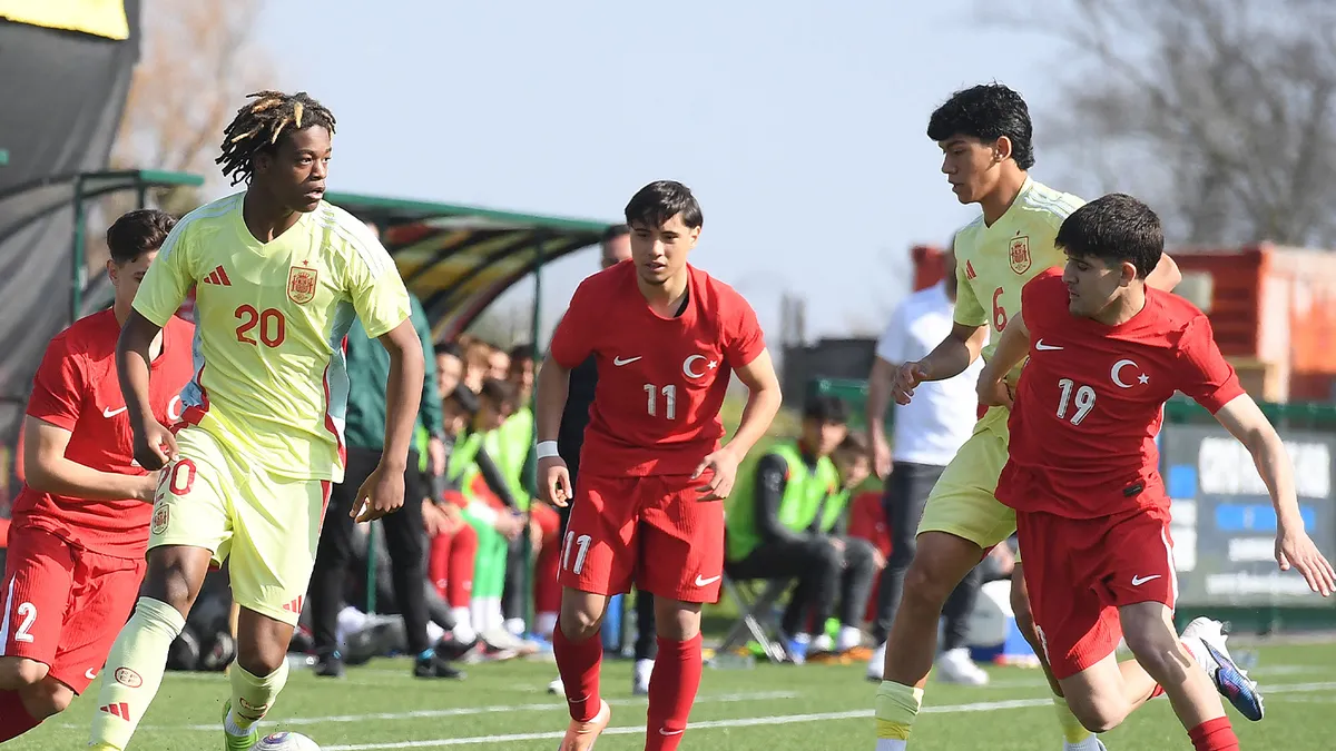 U17 Milli Takımı, İspanya ile yenişemedi!
