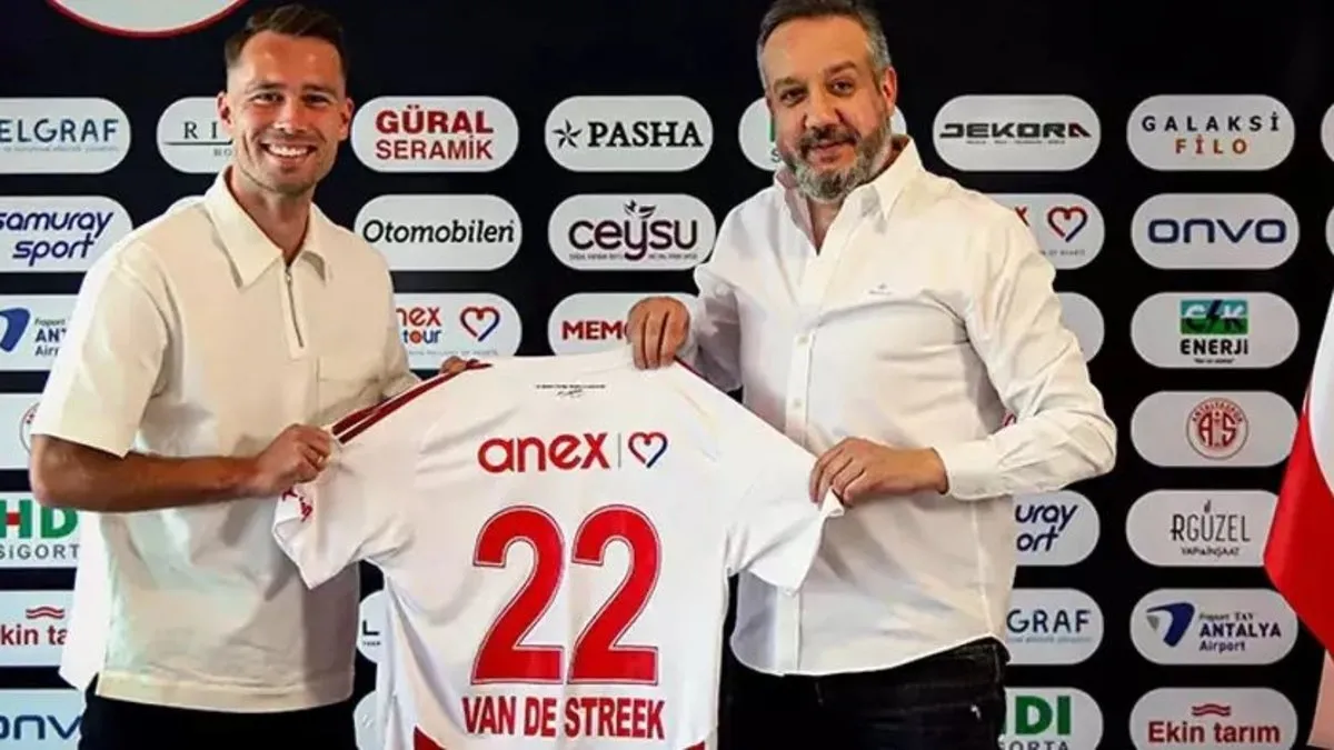 Antalyaspor, Van de Streek ile sözleşme uzattı Antalyaspor, Van de Streek ile sözleşme uzattı