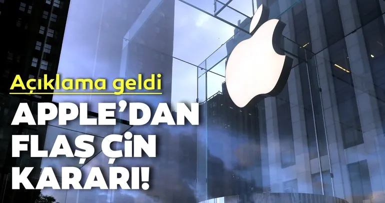 Apple Çin’deki mağaza ve ofislerini kapatıyor