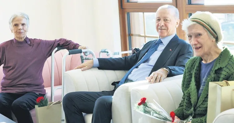 Yılın son gününde Darülaceze’ye ziyaret