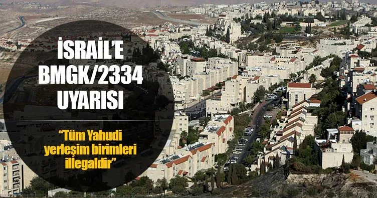 Filistin’den İsrail’e BMGK’nın 2334 sayılı kanununa uyma çağrısı