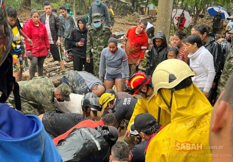Kolombiya’da büyük felaket: 14 ölü 35 yaralı var! Ülke alarma geçti