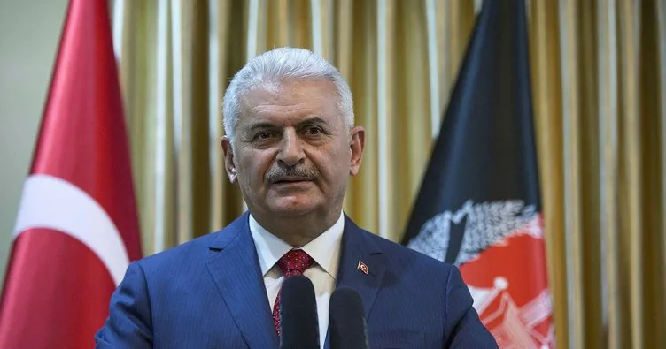 Başbakan Binali Yıldırım Afganistan’daki Türk Üssü’nde konuştu