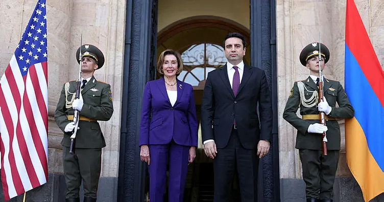Çin ve Tayvan’ı karıştıran Nancy Pelosi şimdi de Ermenistan’da! Türkiye ve Azerbaycan’a skandal suçlama