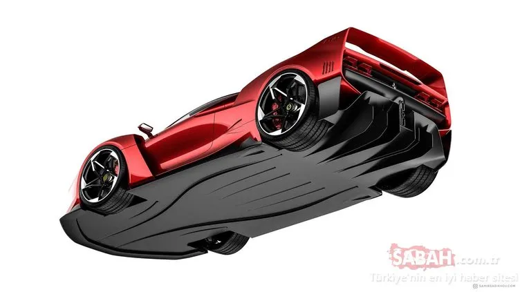 Ferrari’nin efsane modeli F40’a modern tasarım!