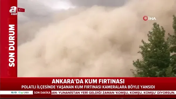 son dakika ankara da korkutan kum firtinasi gokyuzunu devasa bir toz bulutu kapladi iste goruntuler video
